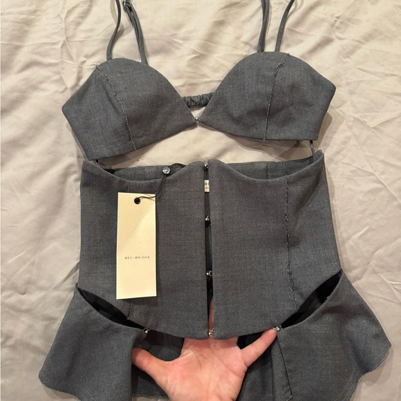 One of a kind corset by. BEC & BRIDGE - Picture 3 of 13